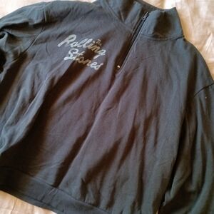 Rolling stones womens half zip